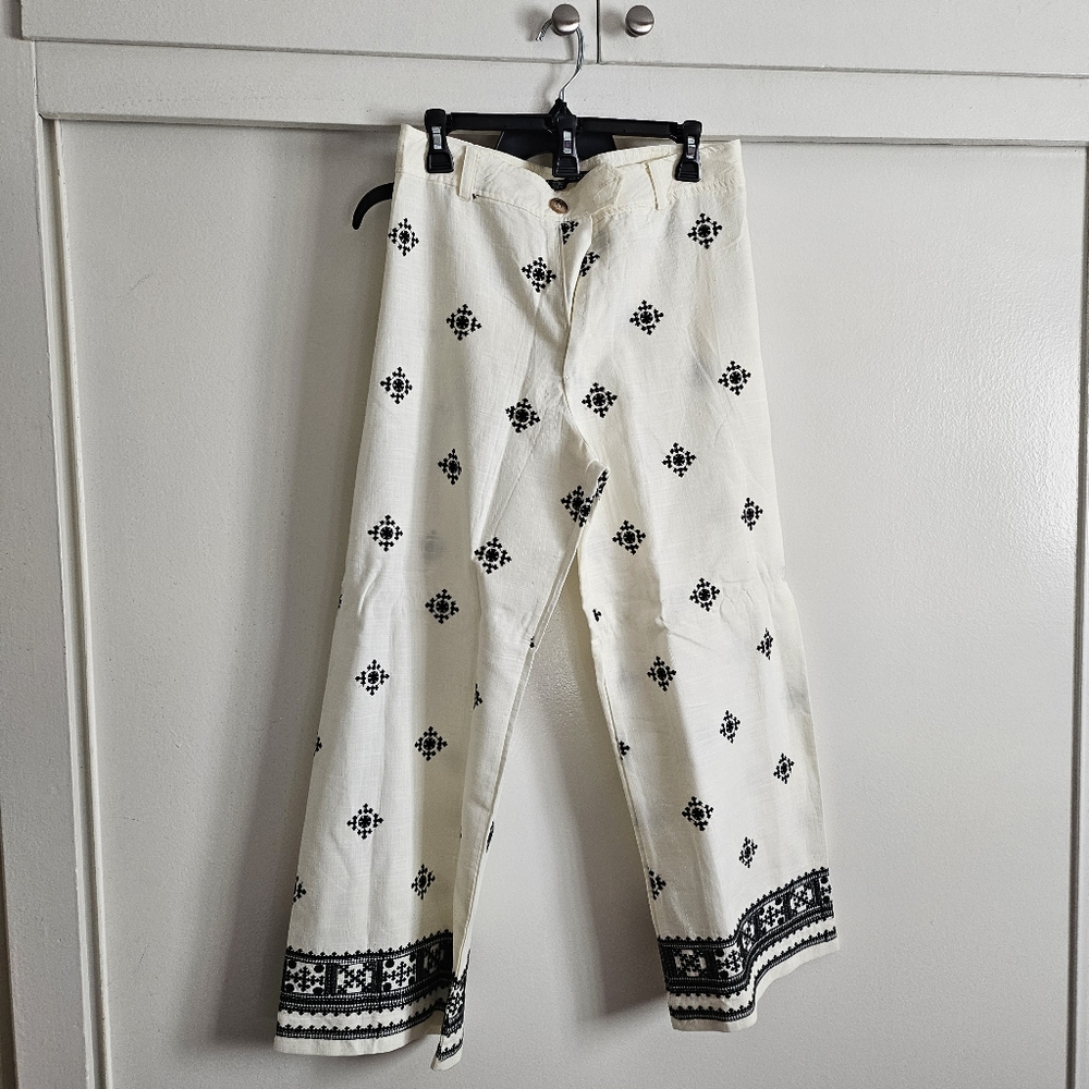 White pant size L
